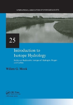 Introduction to Isotope Hydrology - Willem G. Mook