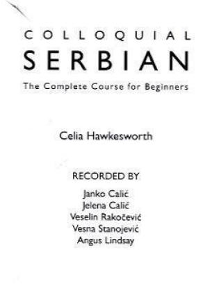 Colloquial Serbian - Celia Hawkesworth