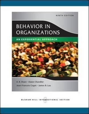 Organisational Behaviour Core Concepts E-text +Istudy Version 1