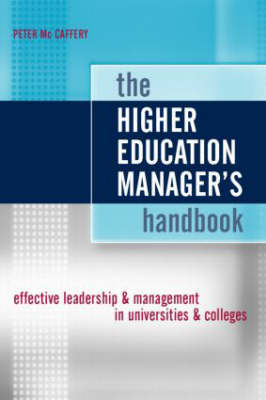 The Higher Education Manager's Handbook - Peter McCaffery