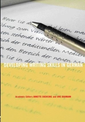 Developing Writing Skills in German - 