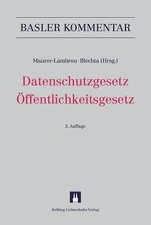 Datenschutzgesetz / Öffentlichkeitsgesetz