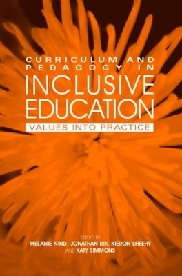 Curriculum and Pedagogy in Inclusive Education - 