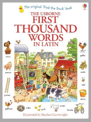 First Thousand Words in Latin - Heather Amery