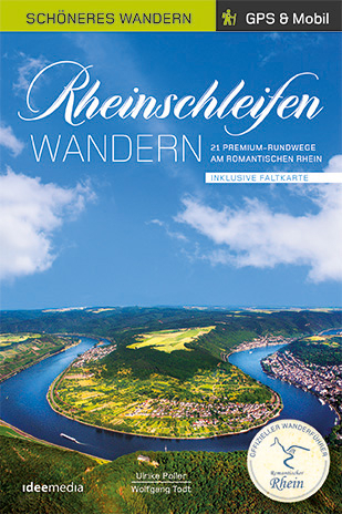 Rheinschleifen - Offizieller Wanderf&uuml;hrer. Sch&ouml;neres Wandern Pocket. GPS, Detailkarten, H&ouml;henprofile, herausnehmbare &Uuml;bersichtskarte, Smartphone-Anbindung. - Ulrike Poller, Wolfgang Todt