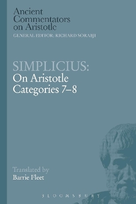 Simplicius: On Aristotle Categories 7-8