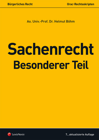 Sachenrecht Besonderer Teil