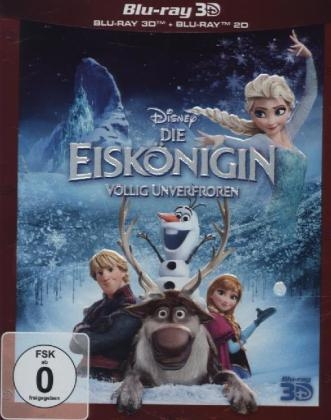 Die Eisk&ouml;nigin - V&ouml;llig unverfroren 3D, 1 Blu-ray