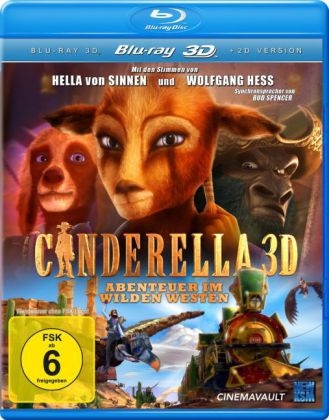 Cinderella 3D, 1 Blu-ray