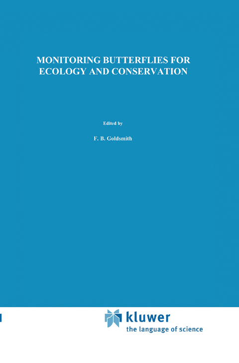 Monitoring Butterflies for Ecology and Conservation - E. Pollard, T.J. Yates
