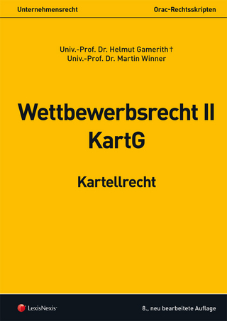 Wettbewerbsrecht II - Kartellrecht