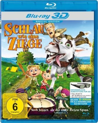 Schlau wie eine Ziege 3D, 1 Blu-ray