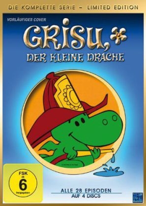 Grisu, der kleine Drache - Gesamtbox, 4 DVDs (Limited Edition)