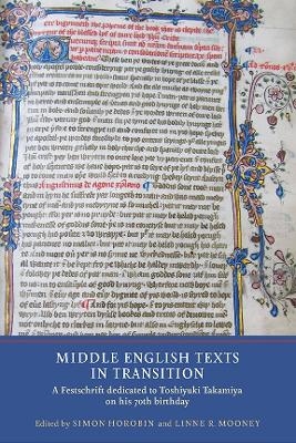 Middle English Texts in Transition - 