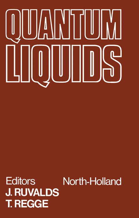 Quantum Liquids - 
