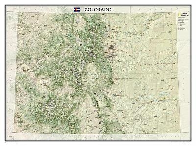 Colorado Flat - National Geographic Maps