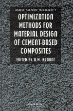 Optimization Methods for Material Design of Cement-based Composites - 