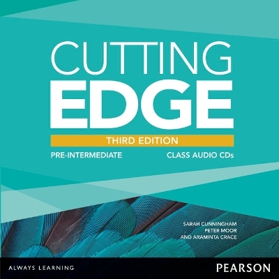 Cutting Edge 3rd Edition Pre-Intermediate Class CD - Sarah Cunningham, Peter Moor, Araminta Crace
