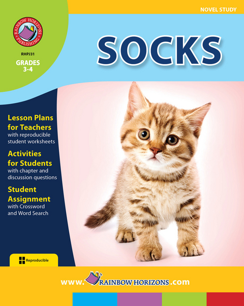 Socks (Novel Study) Gr. 3-4 -  Sonja Suset