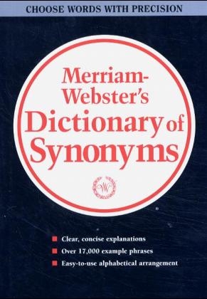 Webster's New Dictionary of Synonyms -  Merriam-Webster