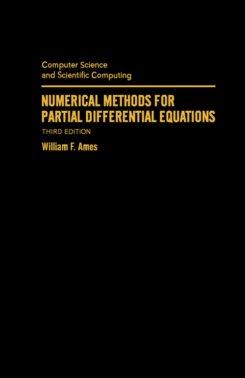 Numerical Methods for Partial Differential Equations -  William F. Ames