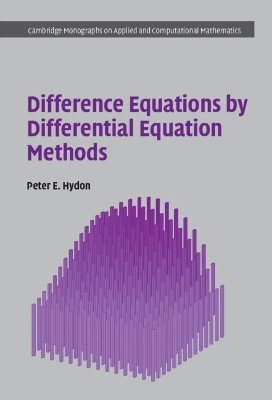 Difference Equations by Differential Equation Methods - Peter E. Hydon