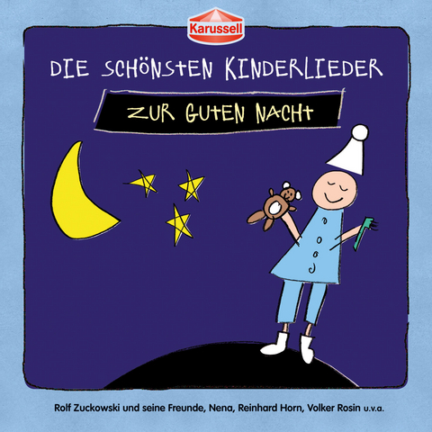 Die sch&ouml;nsten Kinderlieder - Zur guten Nacht, 1 Audio-CD -  Various