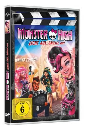 Monster High - Licht aus, Grusel an!, 1 DVD