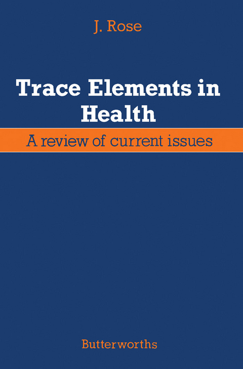 Trace Elements in Health - 