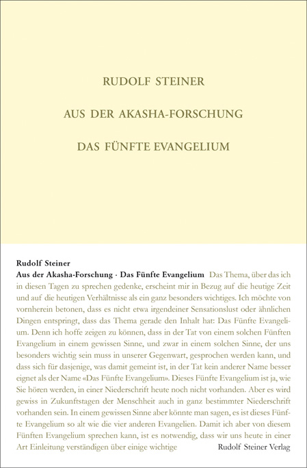 Aus der Akasha-Forschung - Rudolf Steiner