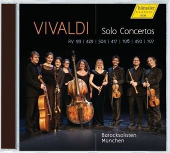 Solo Concertos RV: 99, 429, 504, 417, 106, 450, 107, 1 Audio-CD - Antonio Vivaldi