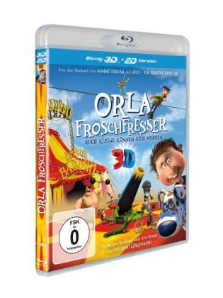 Orla Froschfresser: Auch Kleine k&ouml;nnen sich wehren 3D, 1 Blu-ray