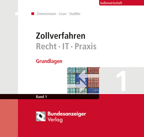 Zollverfahren - Holger Bauer, Hans-Jürgen Bleihauer, Lothar Gellert, Ann-Katrin Heitjans, Michael Jung, Michael Lux, K. Peter Müller-Eiselt, Patrick Nieveler, Bärbel Sachs, Frauke Schulmeister, Thomas Stühle, Oliver Lohmar