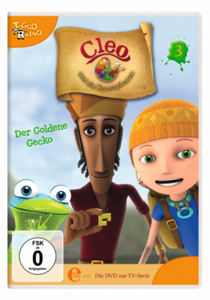 Cleo und die Kunstpiraten - Der Goldene Gecko, 1 DVD