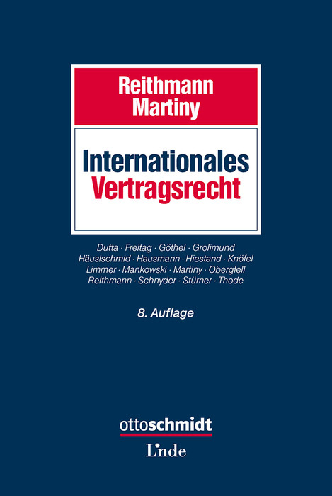 Internationales Vertragsrecht - 