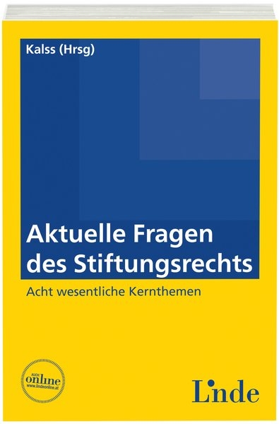 Aktuelle Fragen des Stiftungsrechts - 