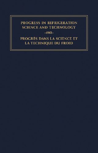 Progress in Refrigeration Science and Technology