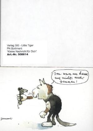 Kleine Nachricht f&uuml;r Dich -  Janosch