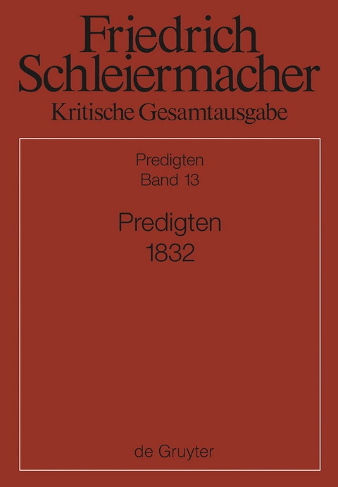 Predigten 1832 - 