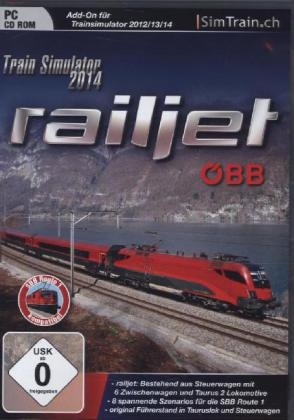 Trainsimulator 2014 Railjet ÖBB, DVD-ROM