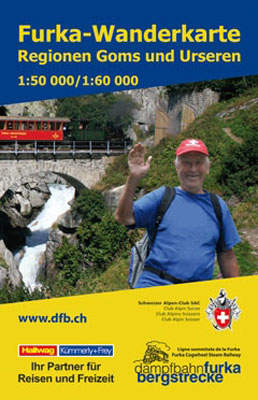 Furka Wanderkarte
