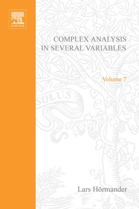 Introduction to Complex Analysis in Several Variables -  L. Hormander