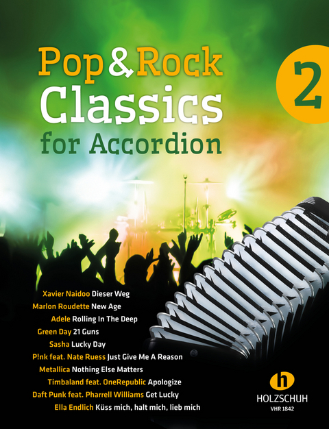 Pop & Rock Classics for Accordion 2 - Waldemar Lang
