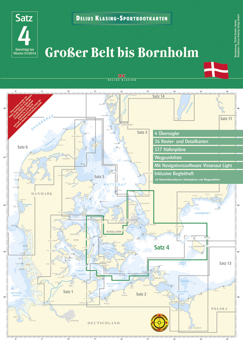 Satz 4: Gro&szlig;er Belt bis Bornholm (Ausgabe 2014)
