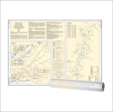 Einzelkarte Nord-Ostsee-Kanal