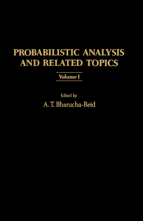 Probabilistic Analysis and Related Topics - 