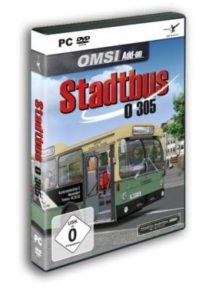 OMSI AddOn Stadtbus O305, DVD-ROM
