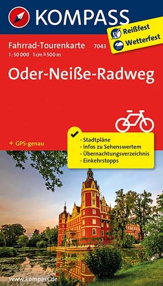 Fahrrad-Tourenkarte Oder-Neiße-Radweg