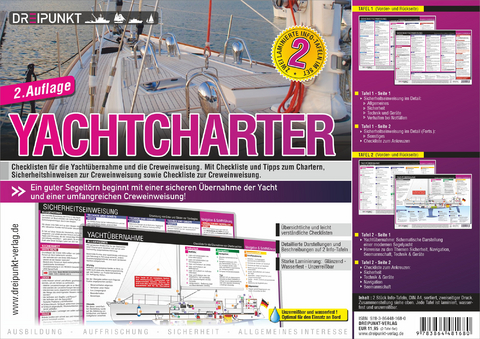 Info-Tafel-Set Yachtcharter