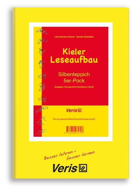 Kieler Leseaufbau. Silbenteppich. 5er-Pack - Lisa Dummer-Smoch, Renate Hackethal